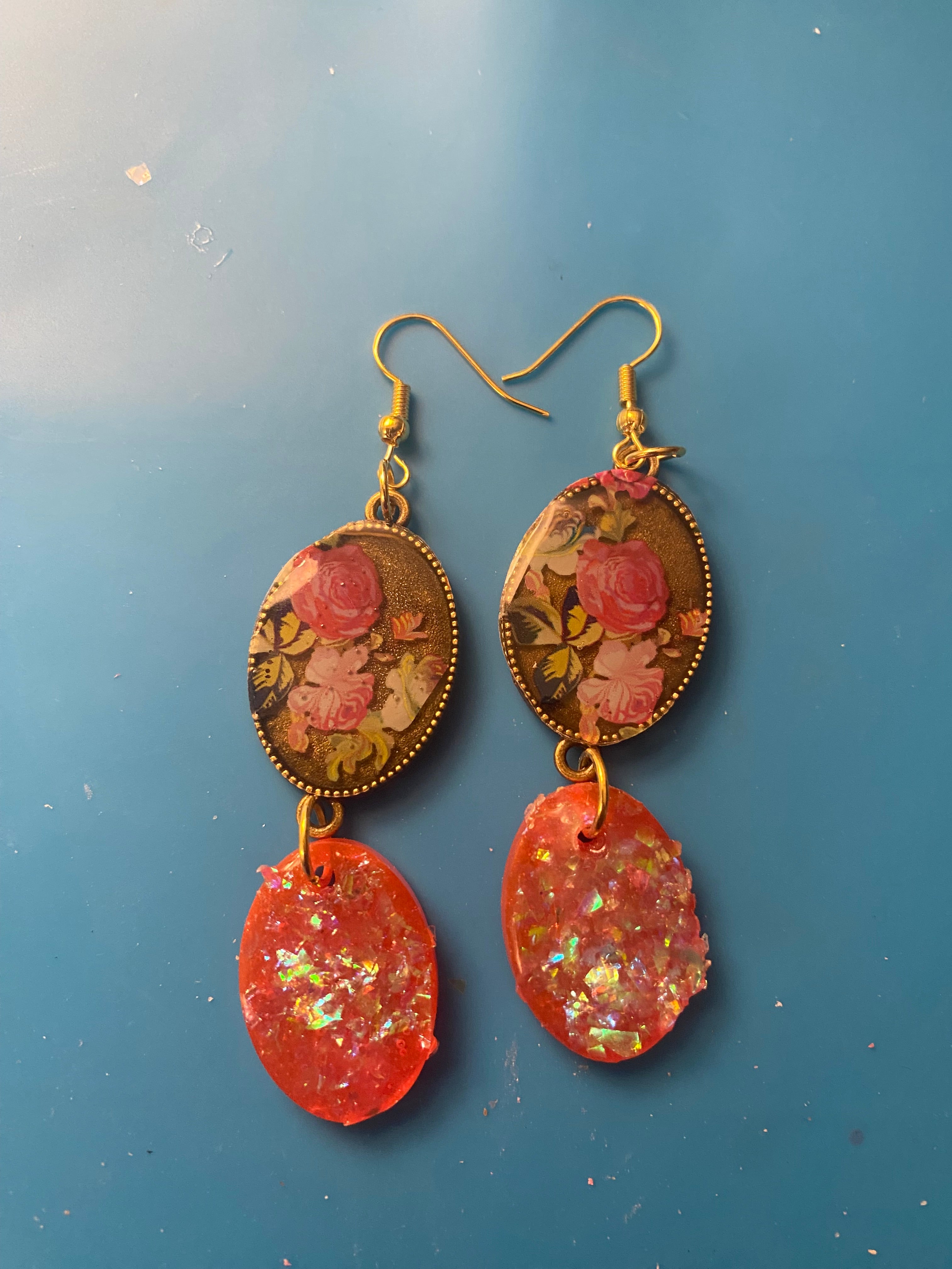 Vintage Rose Ember Drops