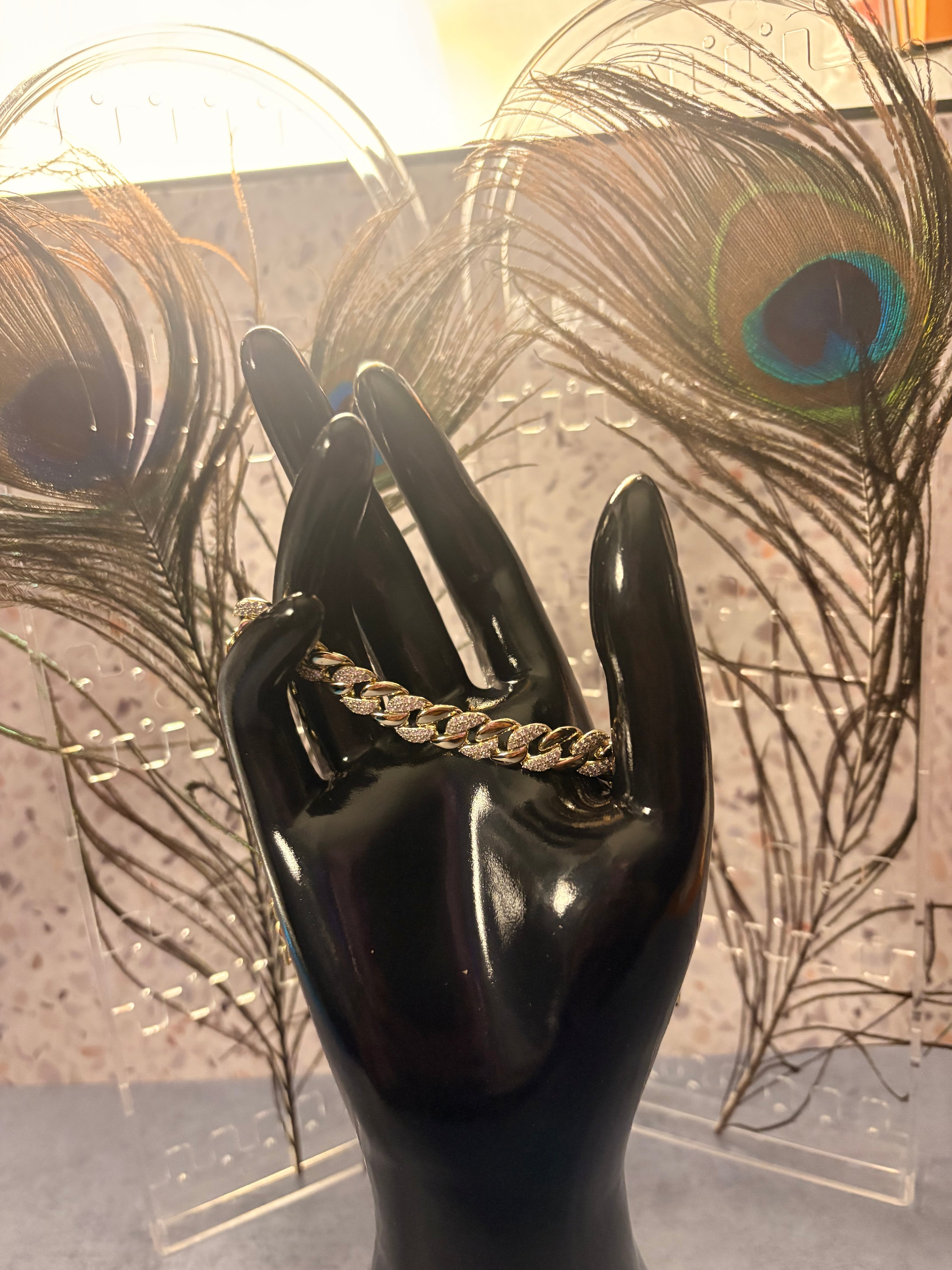 Golden Royale Cuban Bracelet