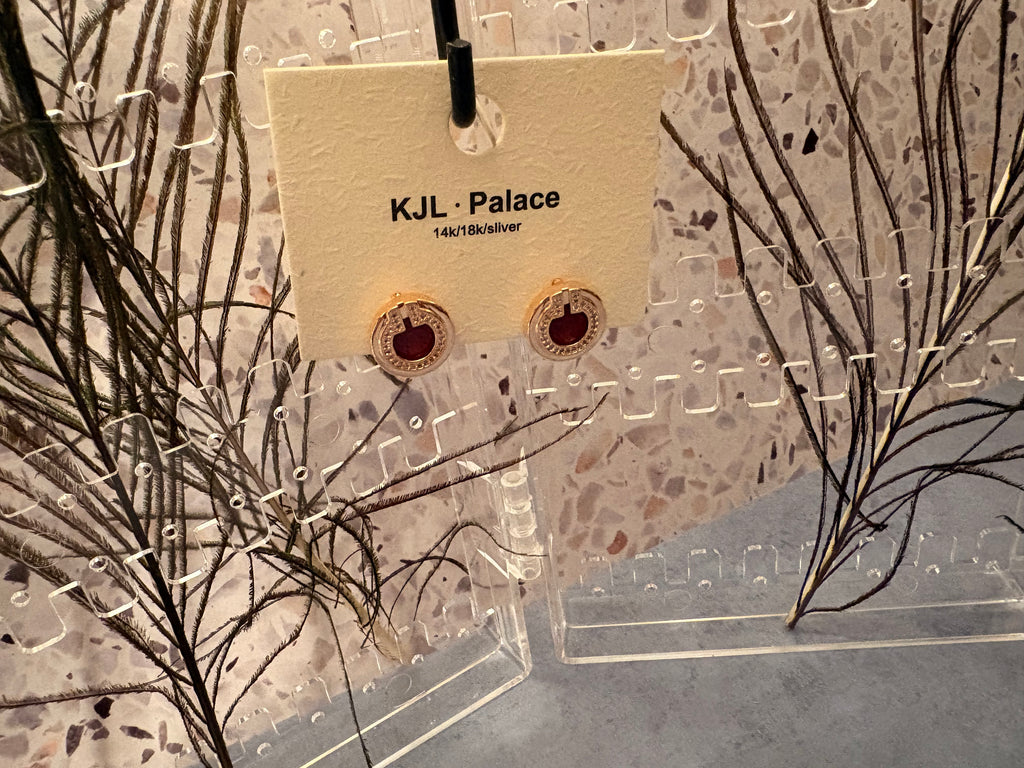 Ruby Luxe Studs