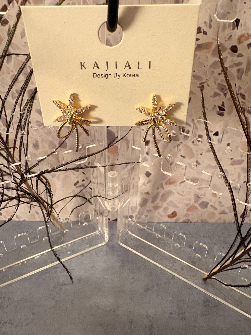 Golden Oasis Studs