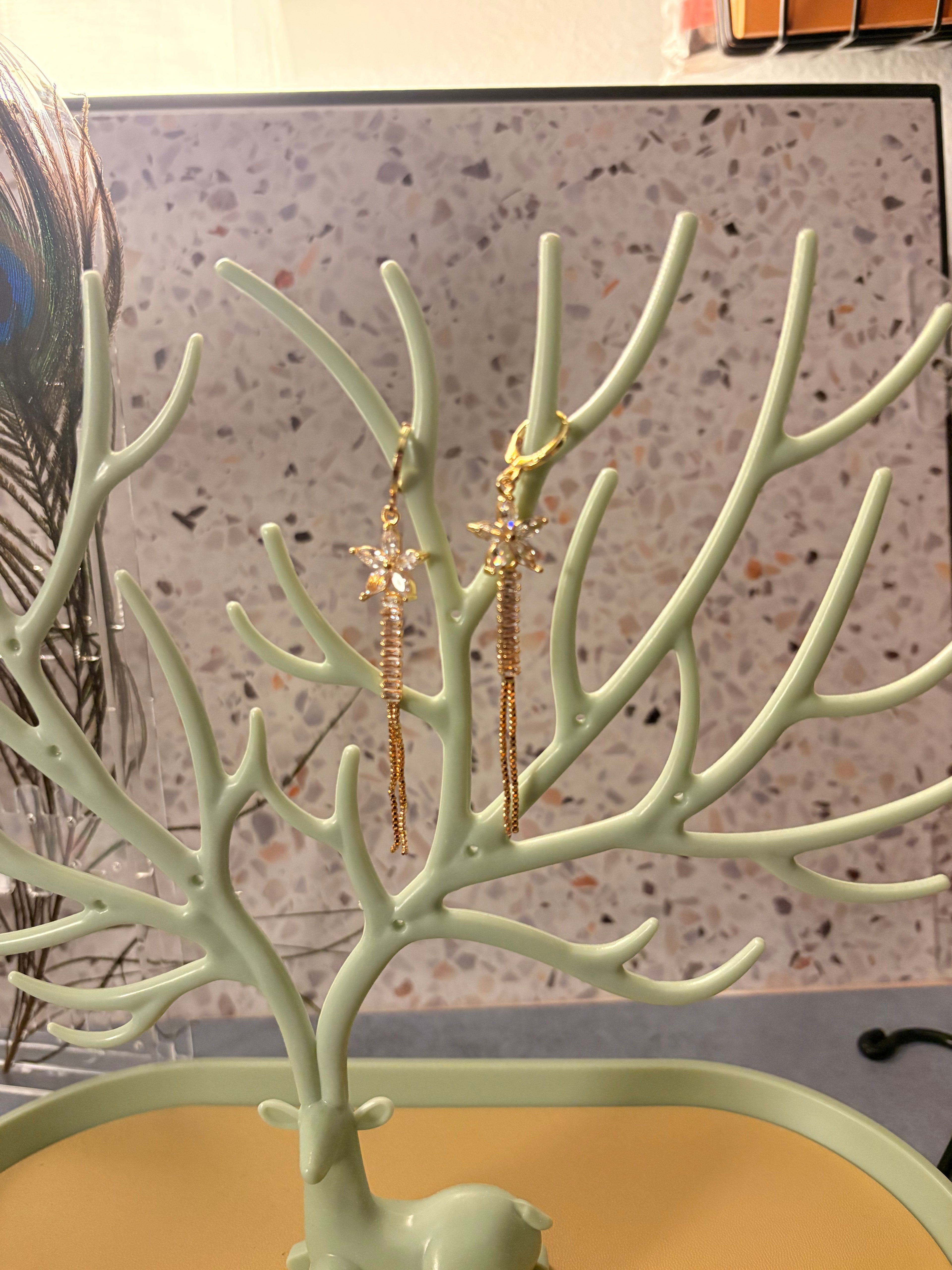 Golden Fairy Earrings