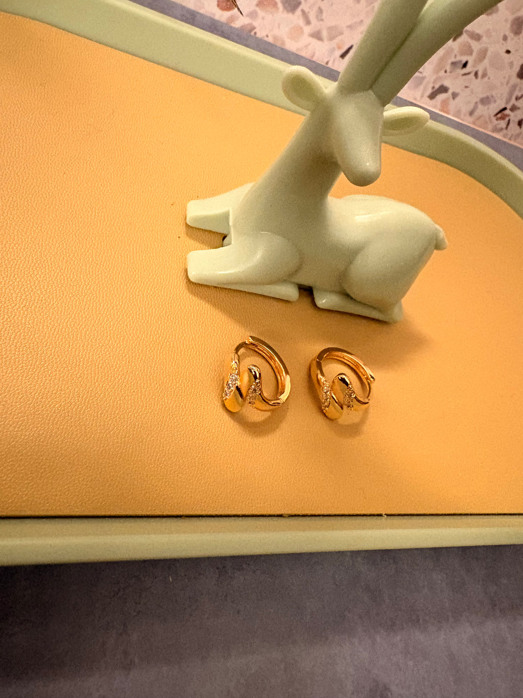 Aurora Swirl Hoops