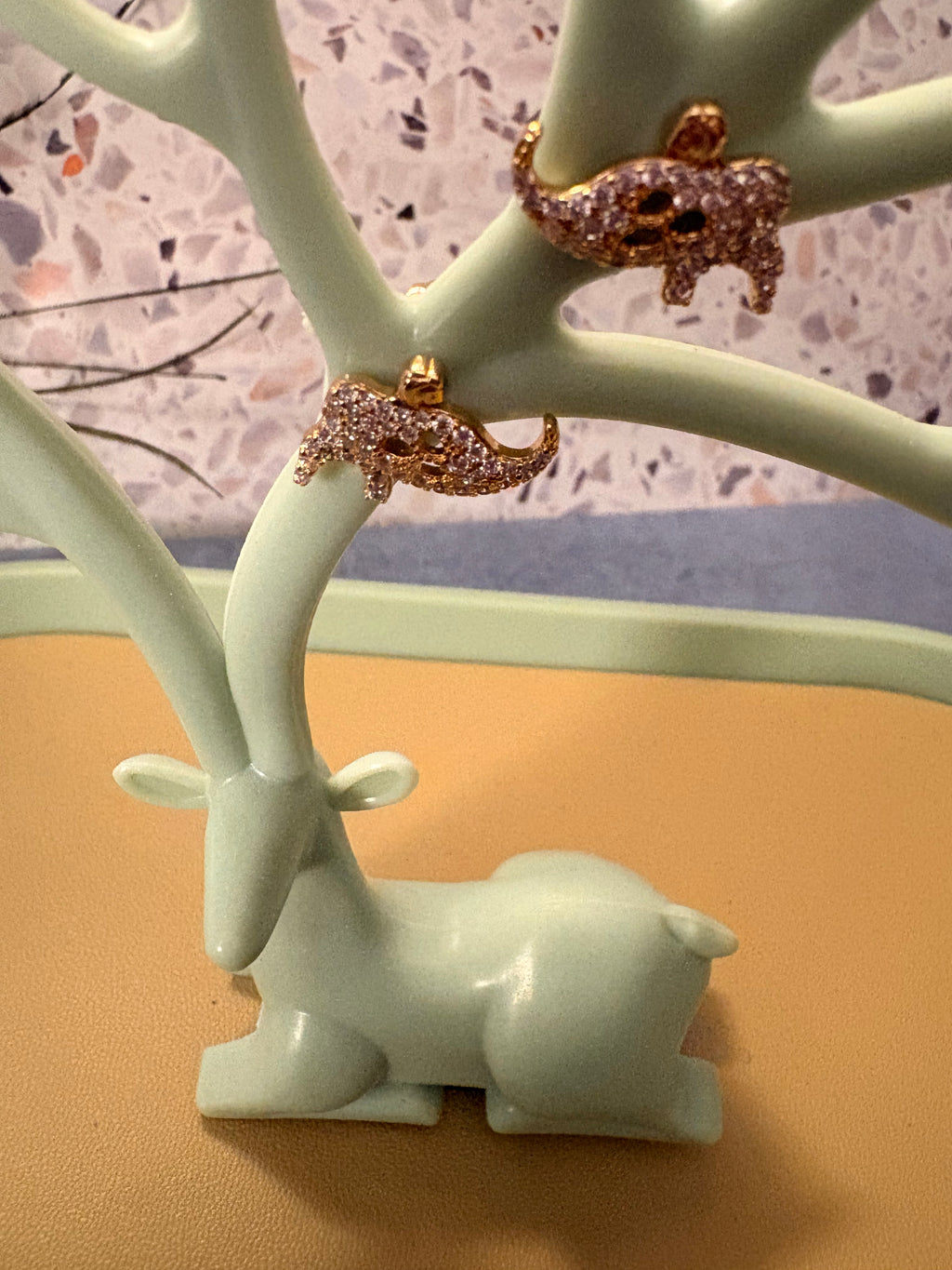 Golden Safari Earrings