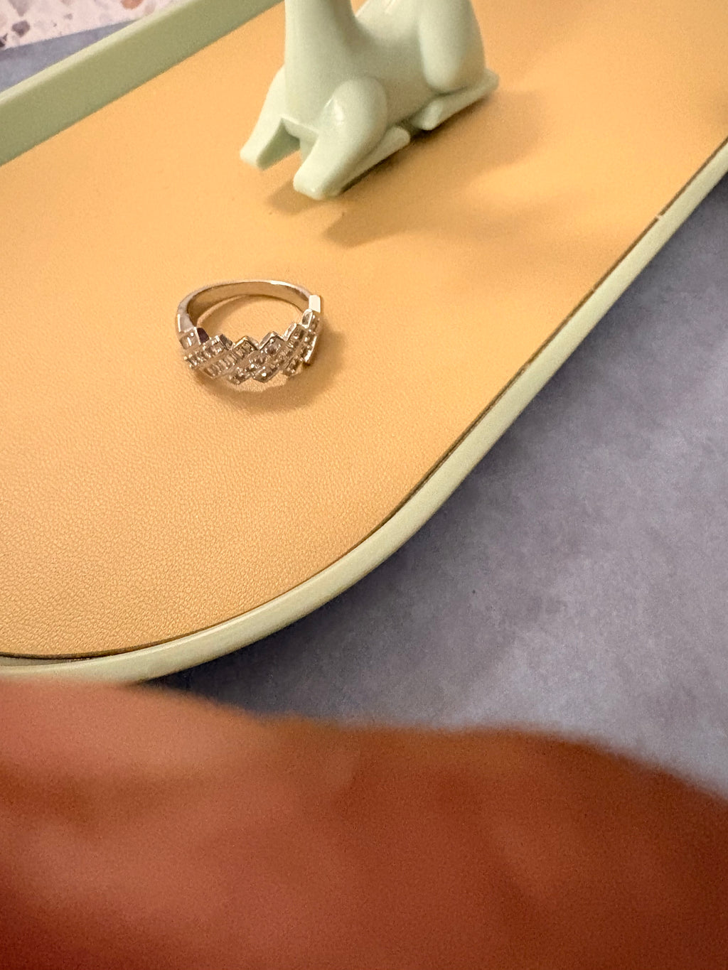 Diamond Cascade Ring
