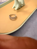 Diamond Cascade Ring
