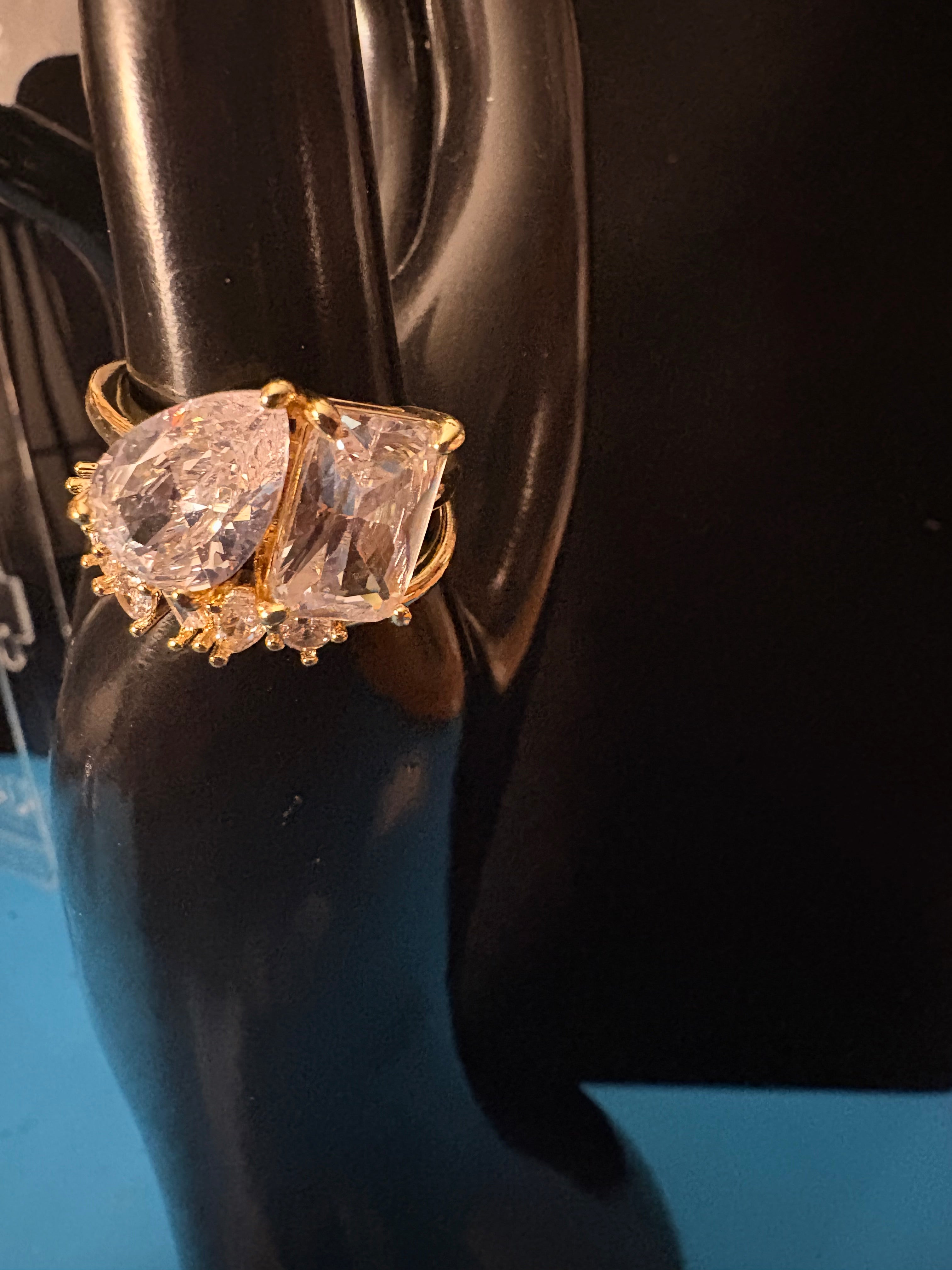 Golden Mirage Ring