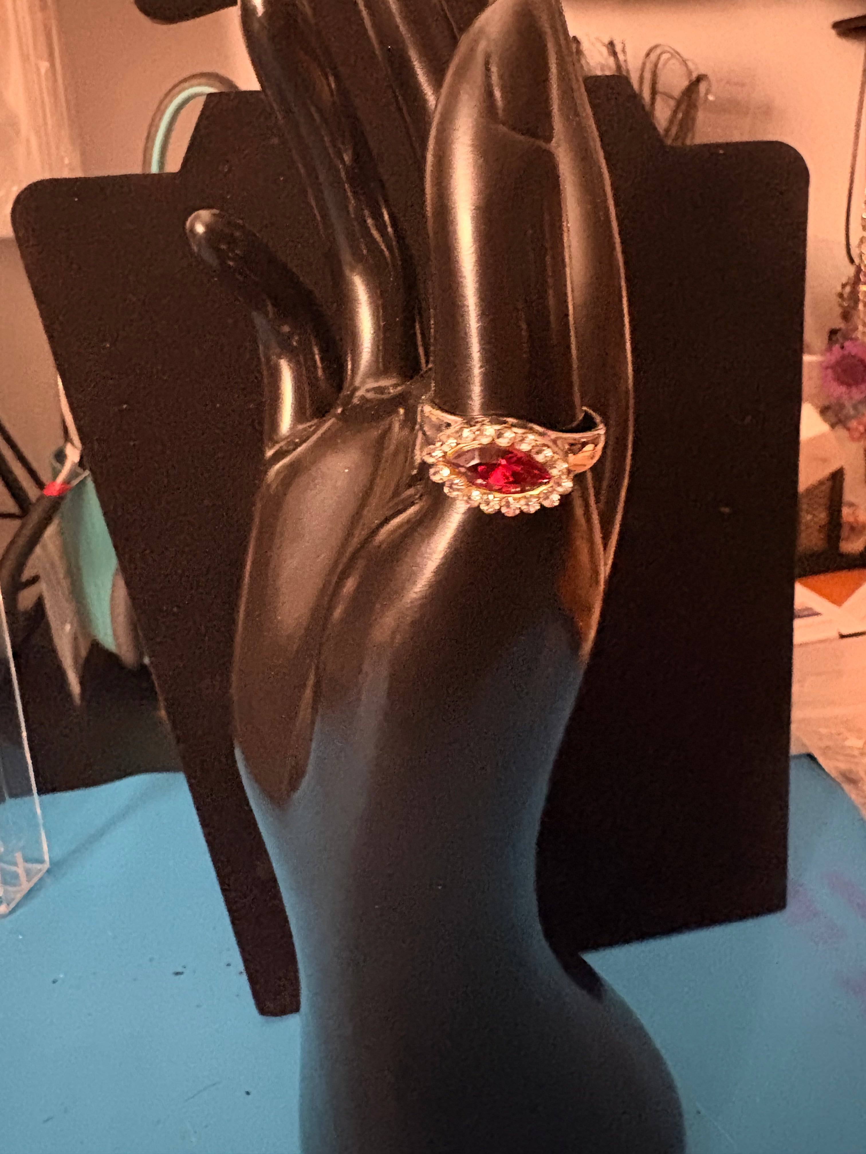 Ruby Flame Ring